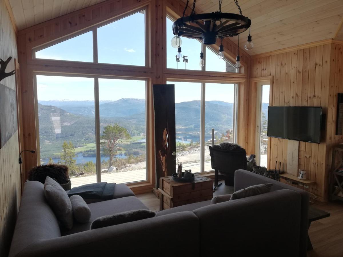 Ferienhaus Fjellblikken Villa Sinnes Luaran gambar