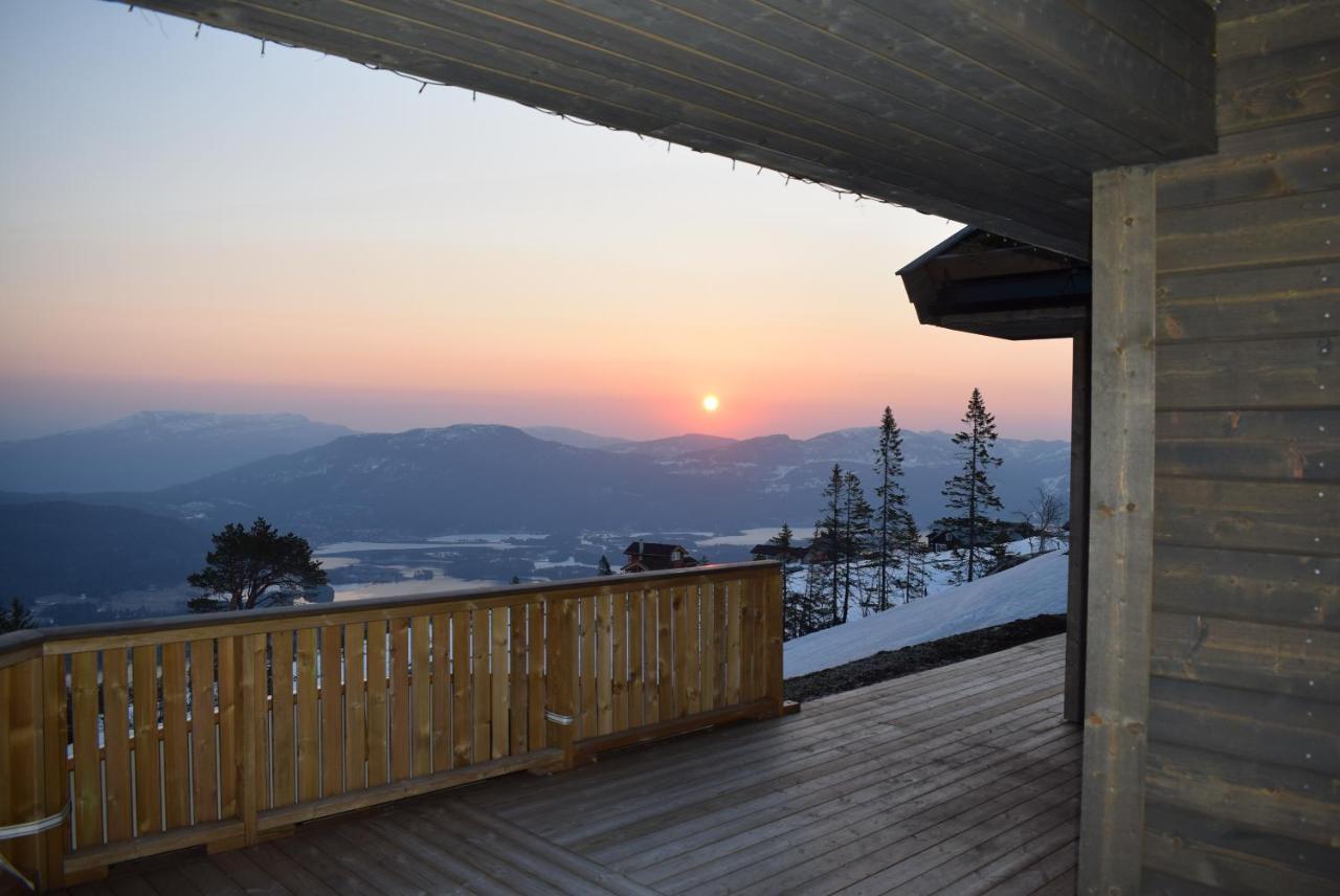 Ferienhaus Fjellblikken Villa Sinnes Luaran gambar