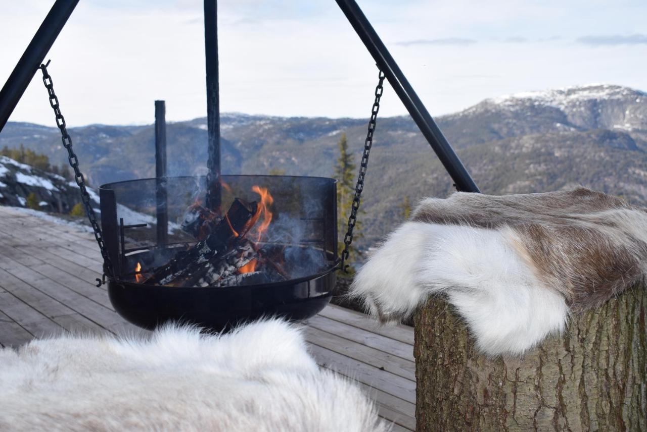 Ferienhaus Fjellblikken Villa Sinnes Luaran gambar